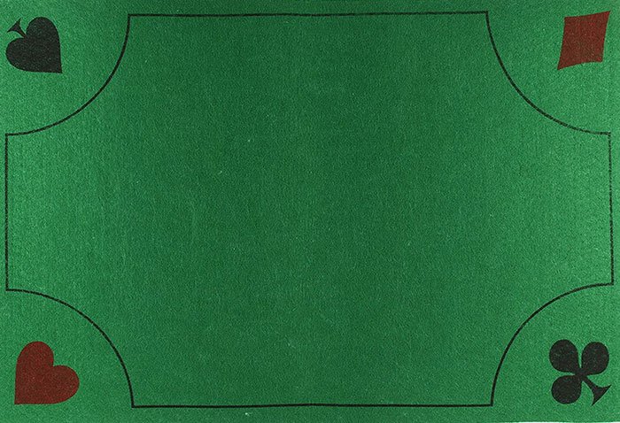 Tapis de jeu de carte - Motifs (40 x 60 cm)