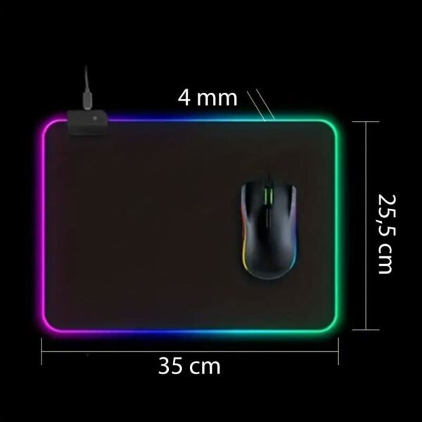 Tapis de souris éclairé par LED – Image 2